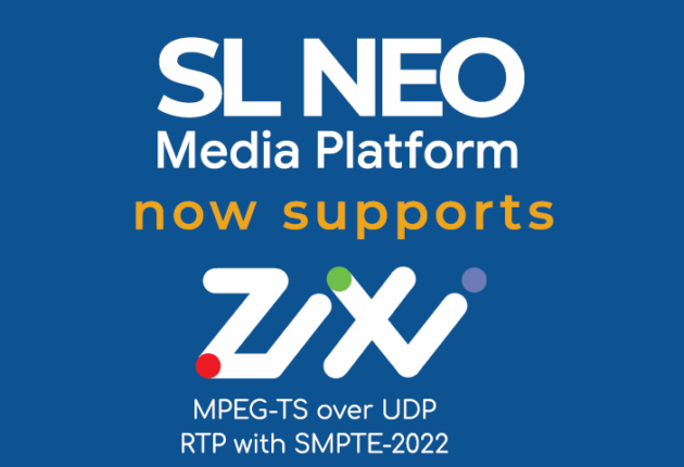 SL&nbsp;NEO Media Platform Supports ZiXi Protocol